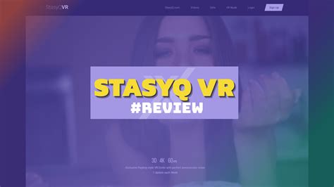 nude stasyq|StasyQ VR: The Most Erotic VR Movies Ever, Striptease in VR